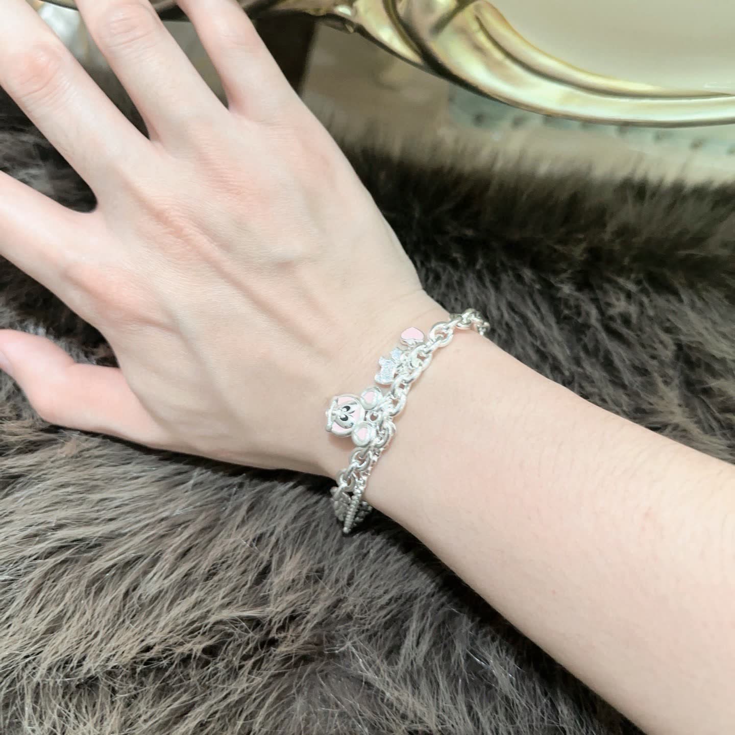 Tiffany & Co. Mickey Mouse Charm Bracelet